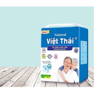 Tã bỉm dán việt thái 💝 (1gói 10 miếng size M/L :45-70kg) dành cho người già và phụ nữ sau sinh