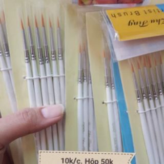 CỌ VẼ NÉT CỌ VUÔNG CỌ TRÒN