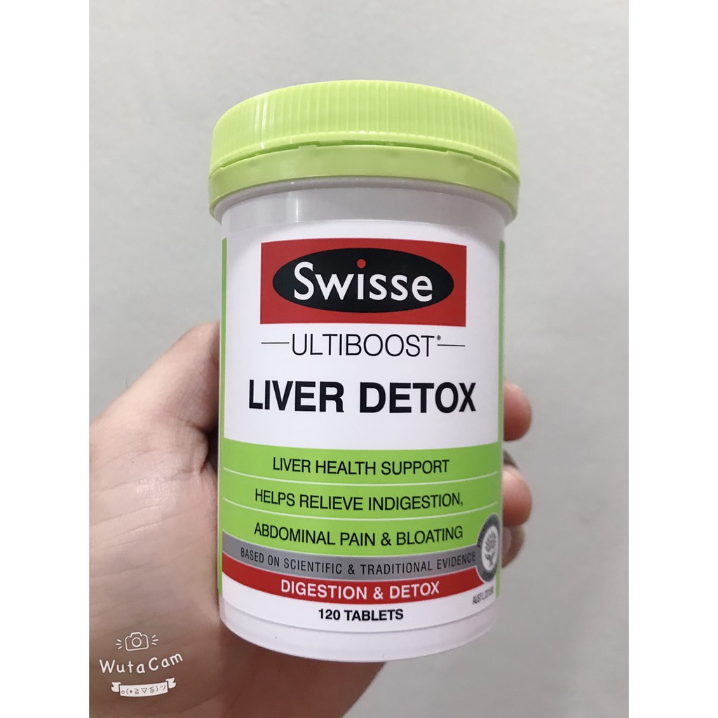 Viên uống giải độc gan Liver Detox Swisse (60v, 120v, 200v)