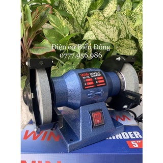 Máy mài hai đá ♥️ freeship ♥️ máy mài 2 đá win 125mm chuyên dùng để mài sắt, gỗ, kéo, phá đá, kim loại.