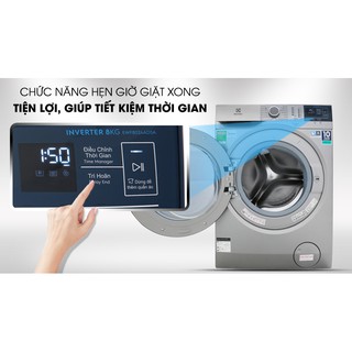 Máy giặt Electrolux Inverter 8 kg EWF8024ADSA (Miễn phí giao tại HCM-ngoài tỉnh liên hệ shop)