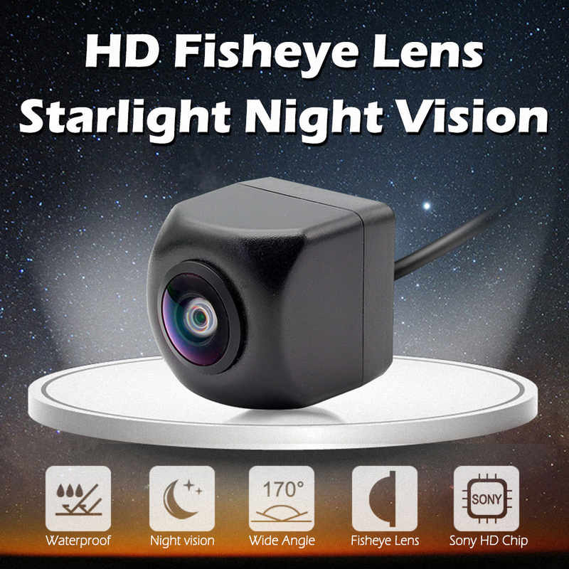 Camera Hậu CCD Xoay 170 Độ Chống Thấm Nước, Hỗ Trợ Tầm Nhìn Ban Đêm