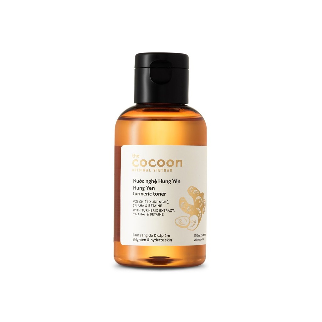 Toner nước nghệ Hưng Yên Cocoon Garin 140ml làm sáng da và cấp ẩm