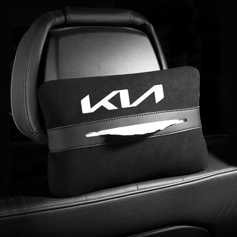 Hộp Đựng Khăn Giấy Gắn Lưng Ghế Ngồi Cho Xe Hơi Kia Sportage Ceed Stonic Rio Optima Venga Picanto