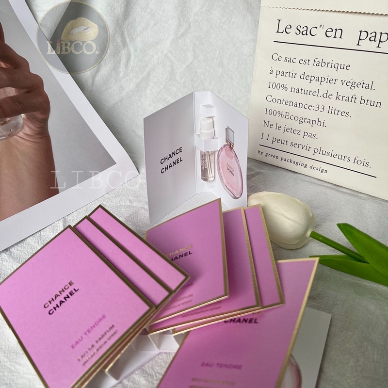 Vail mẫu dùng thử nước hoa Chanel | Thế Giới Skin Care