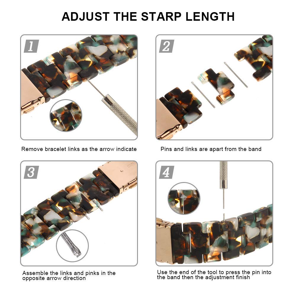 Dây Đeo Thay Thế Bằng Nhựa Trong Suốt 20mm 22mm Cho Đồng Hồ Thông Minh Samsung Galaxy Watch 3 4 5 Watch3 Watch4 classic watch5 pro Active 2 Gear S3 S4