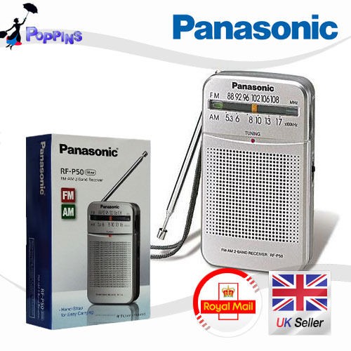 ĐÀI RADIO BỎ TÚI CHUẨN PANASONIC RF-P50  INDONEXIA