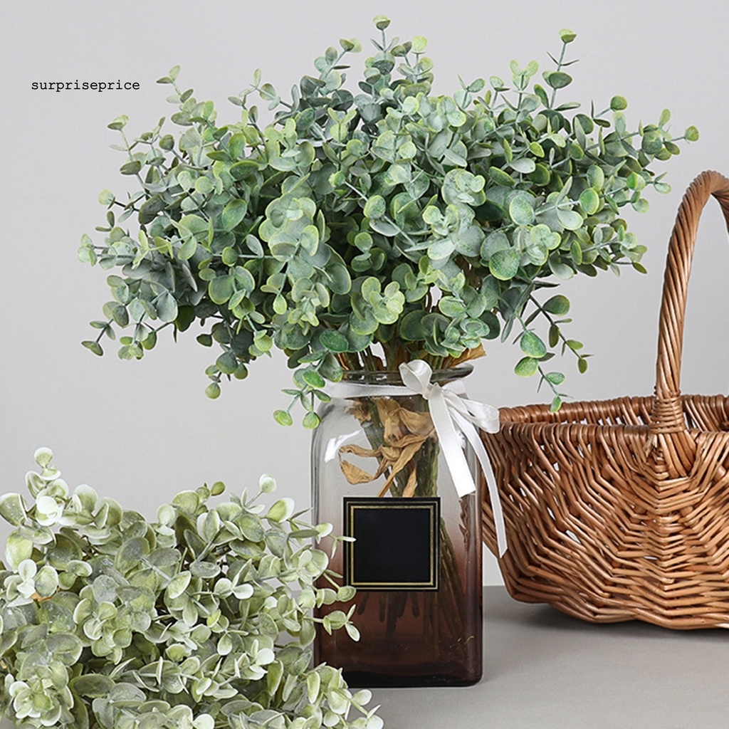 Bó 5 cành cây bạch đàn nhân tạo dành cho trang trí tiệc cưới