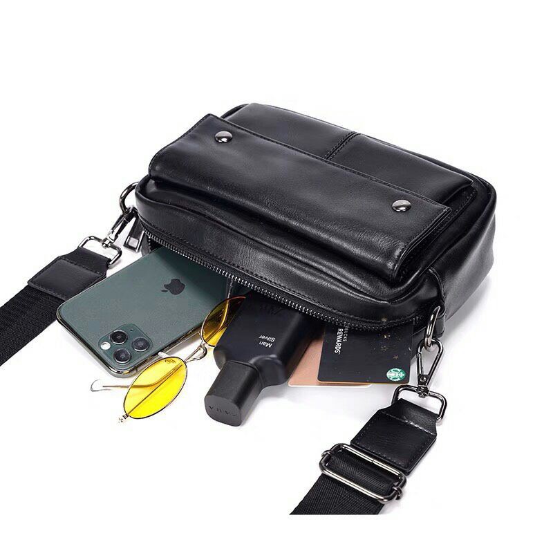 Túi Xách Đeo Chéo Nam Da Chống Nước Chống Trầy Xước Cao Cấp PA24 | BigBuy360 - bigbuy360.vn