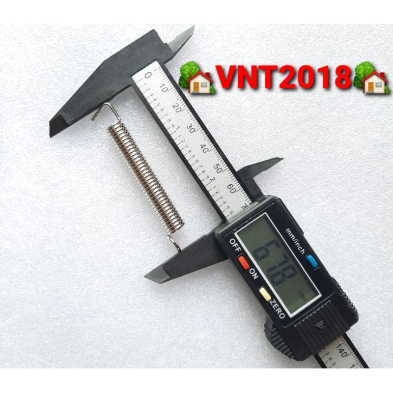 Lò xo kéo phi 8mm dài 50mm