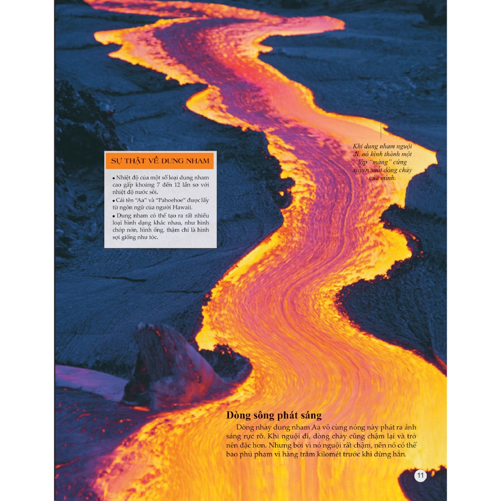 Sách - Bách Khoa Tri Thức Về Khám Phá Thế Giới Cho Trẻ Em - Volcano - Núi Lửa