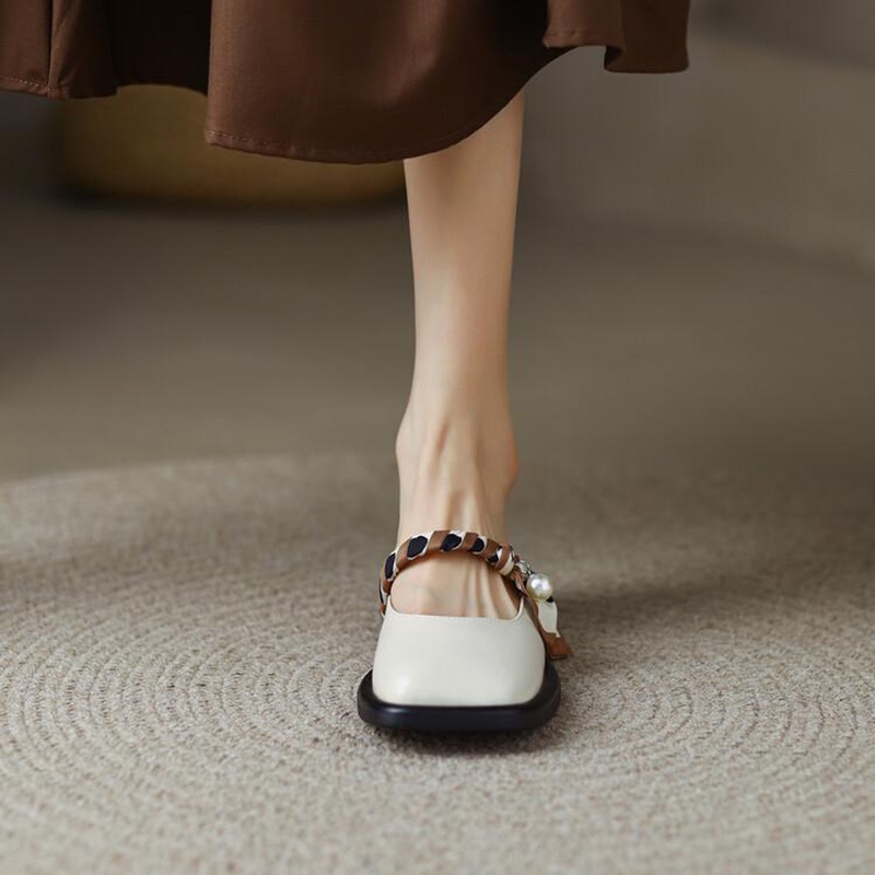 Dép bít mũi IELGY đế dày thời trang pháp cho nữ