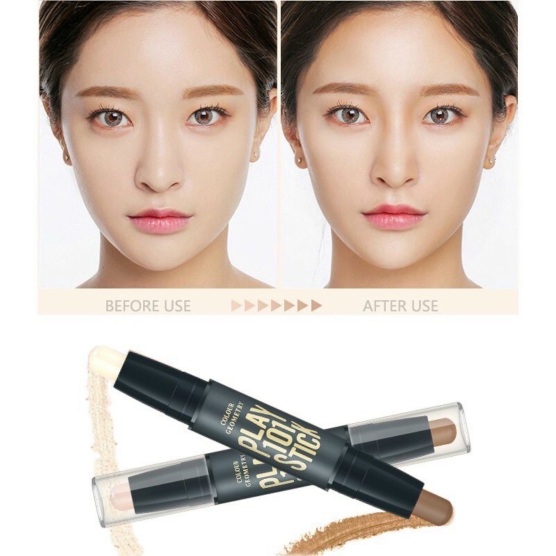 Bút Che Khuyết Điểm Và Tạo Khối 2 Đầu Play 101 Tick Thái Lan