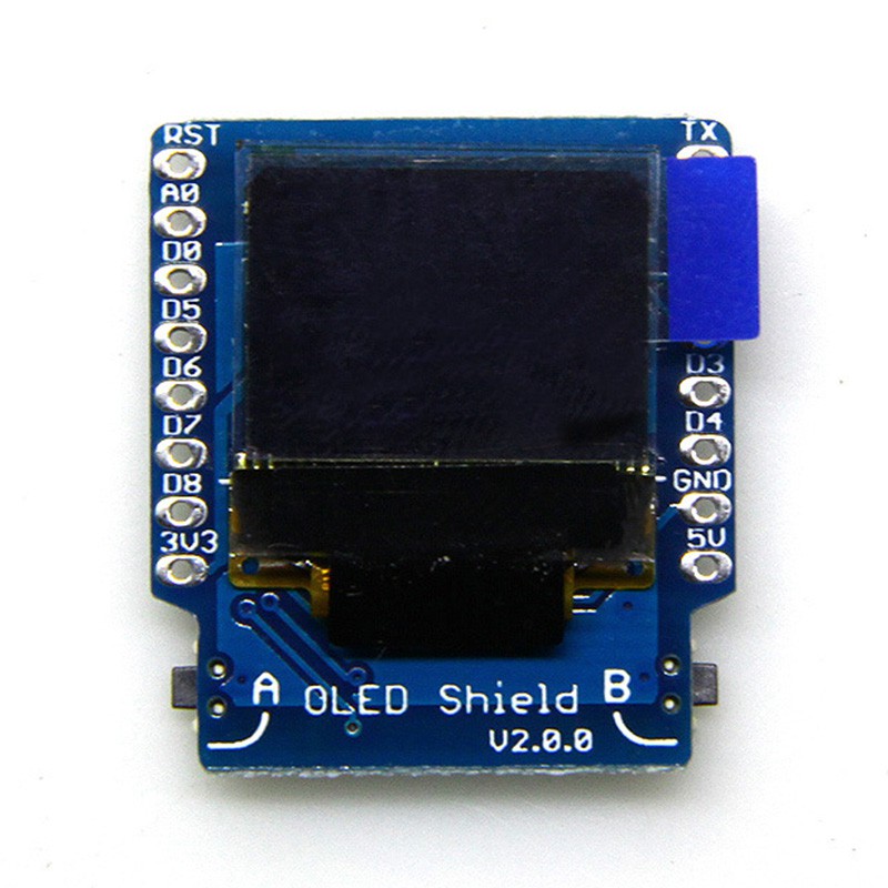 Mô Đun Hai Nút Bấm Mini D1 V2.0.0 0.66 inch 64X48 IIC I2C