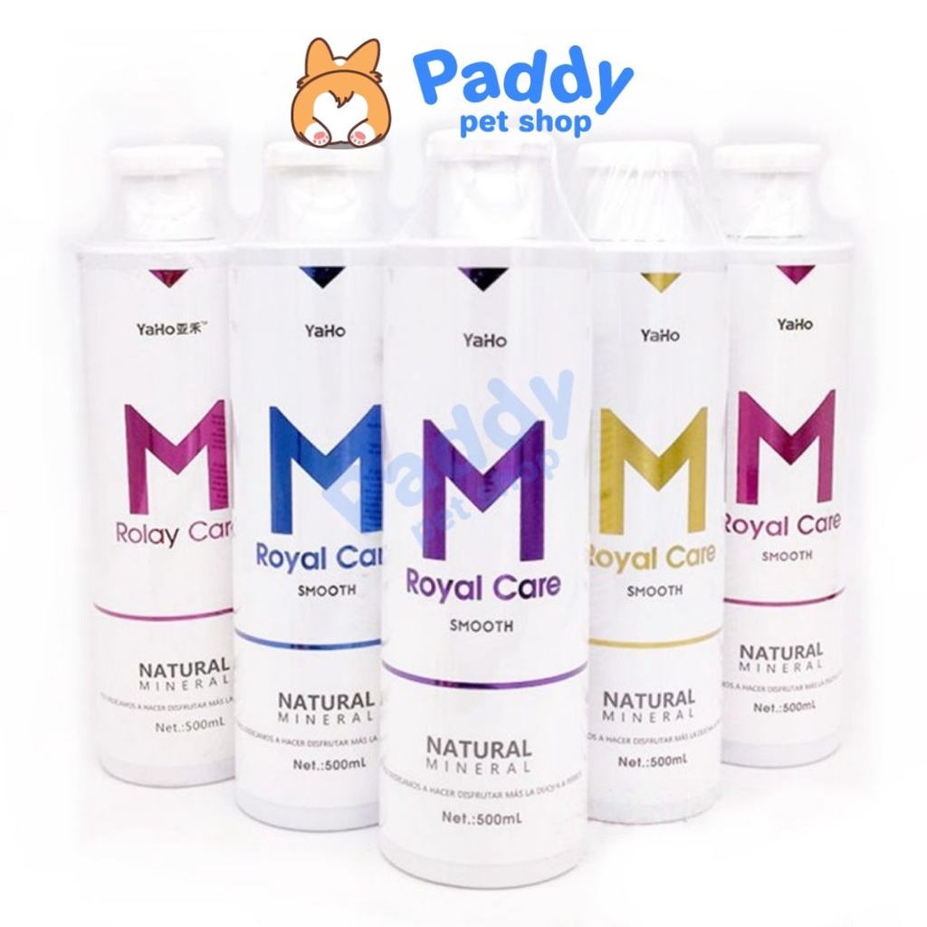 Sữa Tắm Nước Hoa YaHo M Royal Care Thơm Lâu Cho Chó Mèo (500ml)