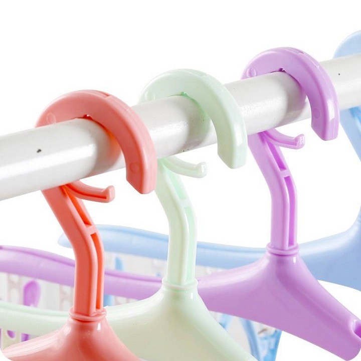 Móc 8 kẹp phơi đồ tiết kiệm diện tích