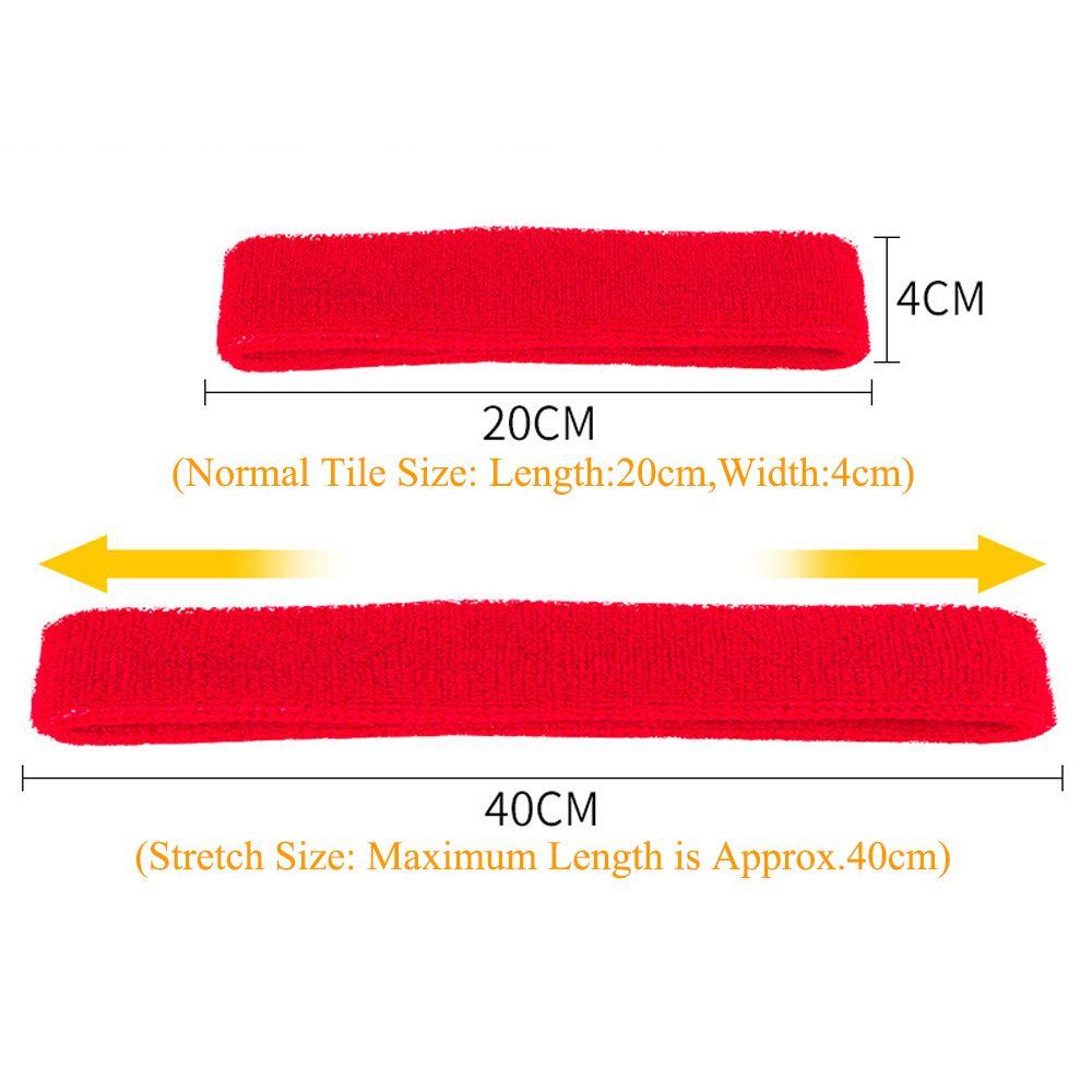 BORAG Băng Đô Cotton Co Giãn Thấm Hút Mồ Hôi Dùng Khi Tập Yoga / Gym / Tennis / Thể Hình