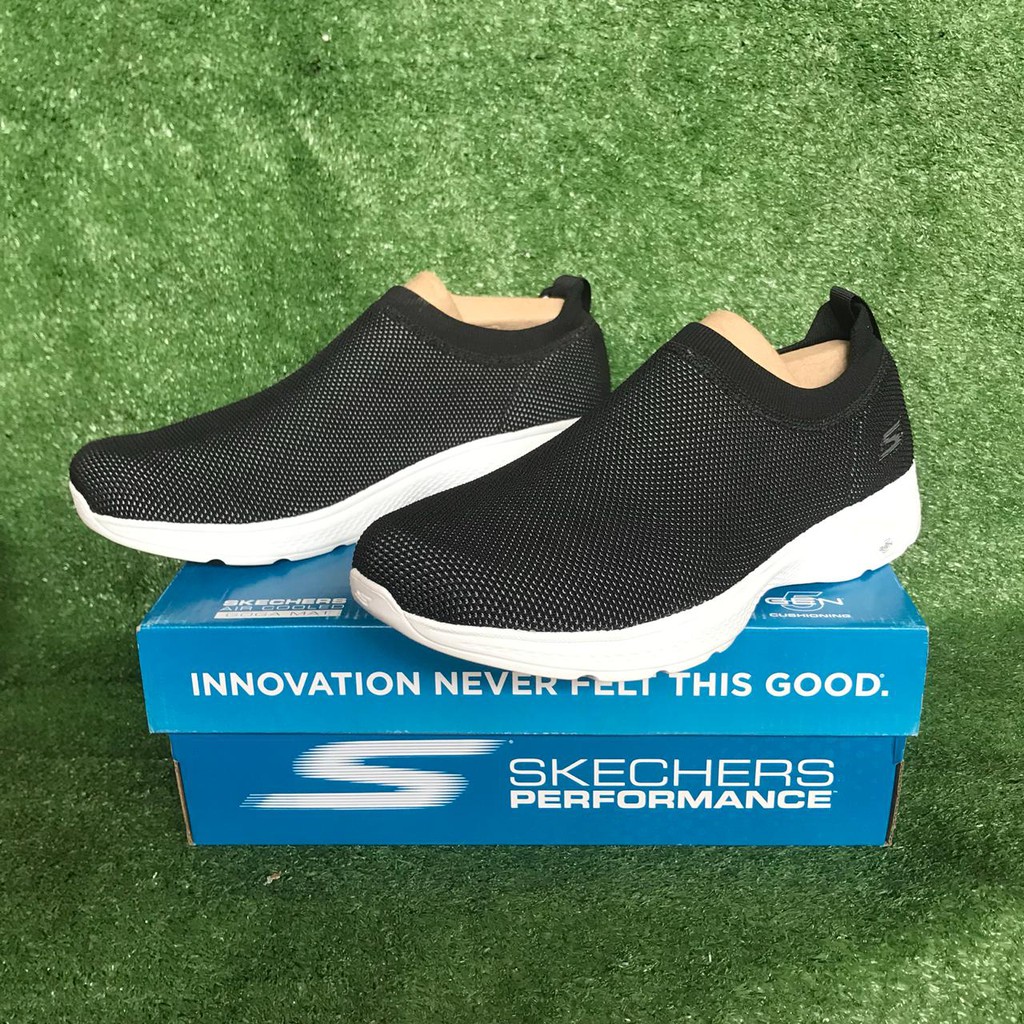 Giày Lười Skechers Go Walk 4 Màu Trắng / Đen