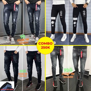 Combo 2 quần jean nam,mua 2 rẻ hơn 1