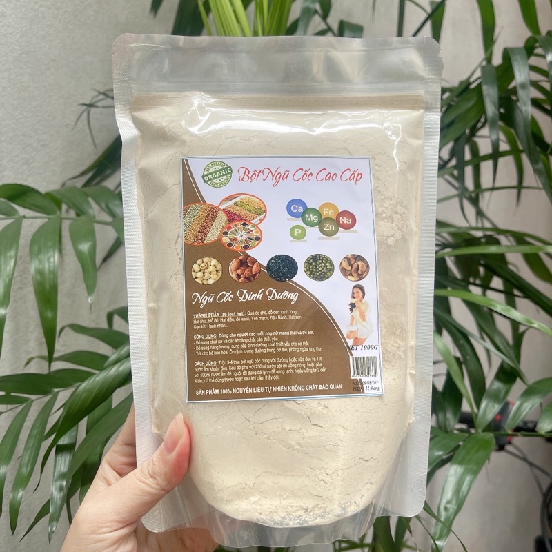 Ngũ cốc dinh dưỡng 1 kg dành cho người già, người mới ốm dậy cần tăng cân