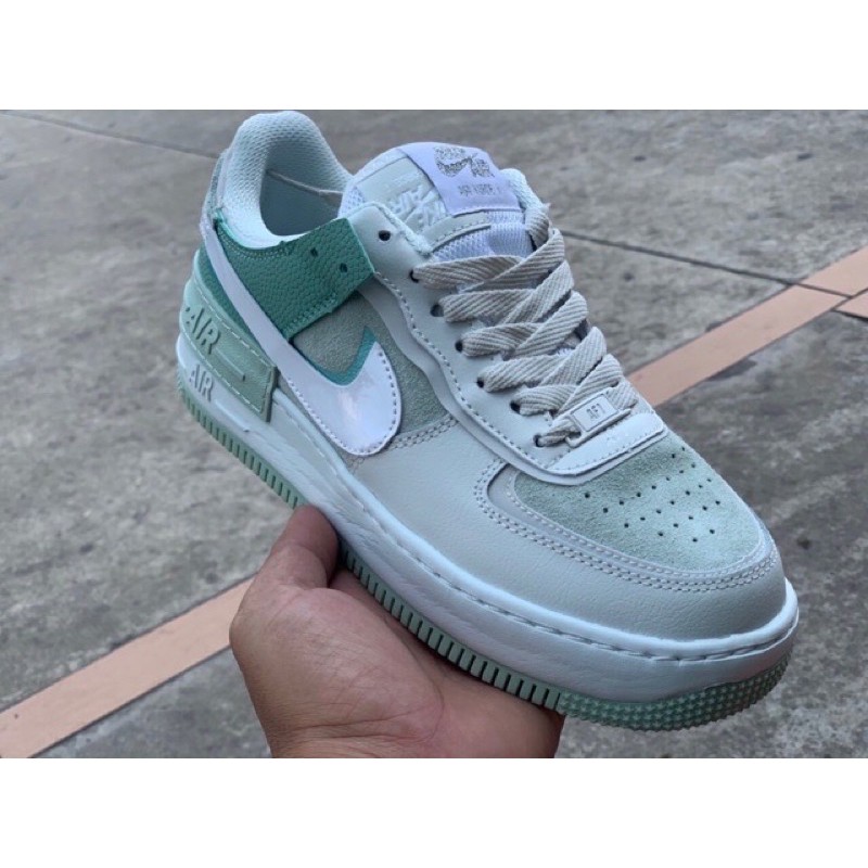 Giày thể thao af1ss xanh kem 1:1