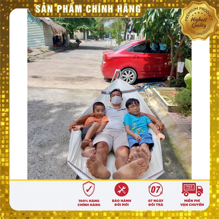 Võng lưới đại VIPcán thép  60cm Lâm Tùng xuất khẩu, lưới võng 2 lớp,DÀNH CHO KHUNG VÕNG ĐẠI 250-260cm, siêu to,siêu dày