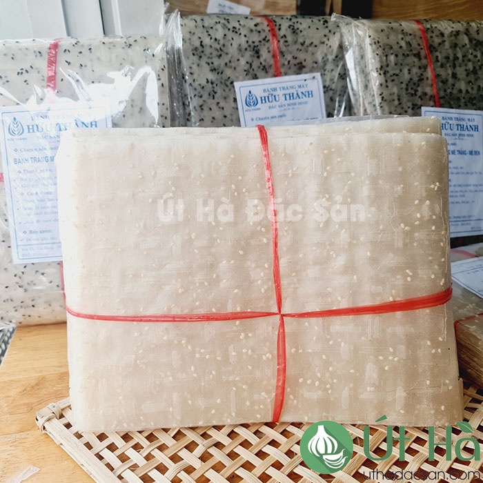 Bánh Tráng Cuốn Gạo Mè Hữu Thành Bình Định Sấp 1Kg Dẻo Ngon Không Dính - Út Hà Đặc Sản