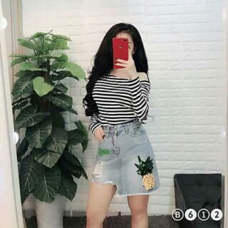 Áo kiểu lệch vai