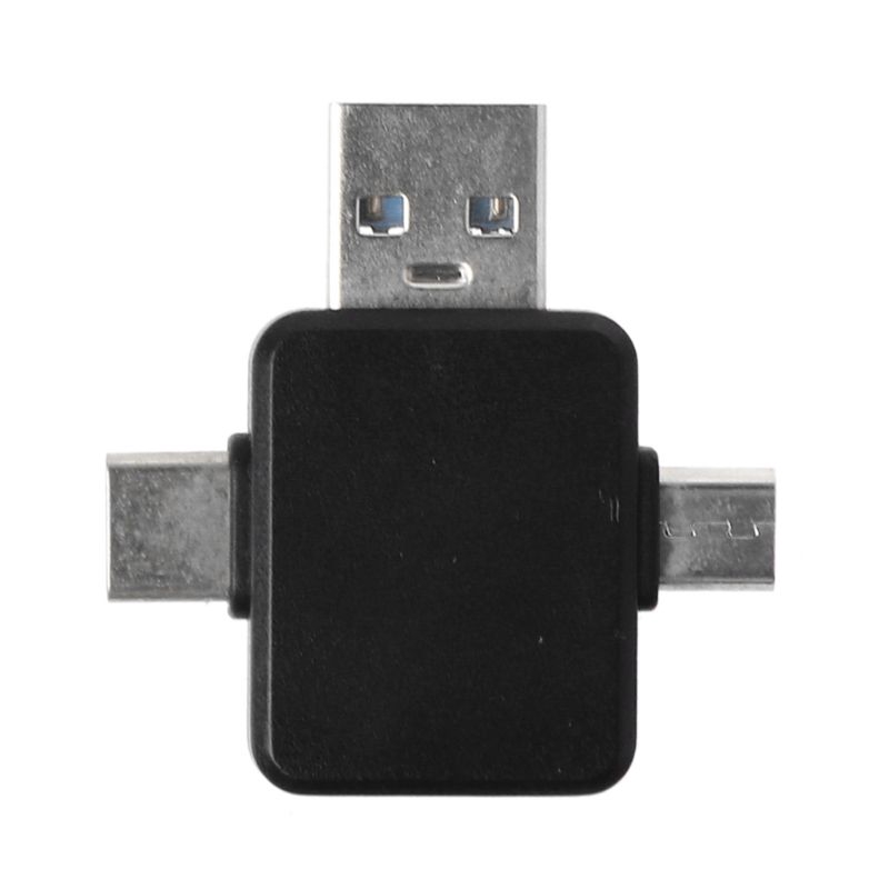 Đầu Chuyển Đổi Từ 8pin Sang Usb + Type C + Micro Usb