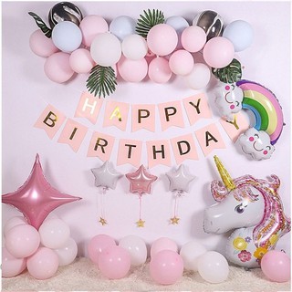 Bóng sinh nhật bé gái kỳ lân pony siêu đẹp dễ thương53