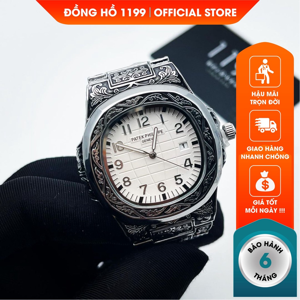 [QUÀ TẶNG] Đồng hồ nam - Đồng Hồ Dây Thép Chống Nước Chống Xước Máy Chuẩn Chất Liệu Cao Cấp 572.LM - 1199 Watches | BigBuy360 - bigbuy360.vn