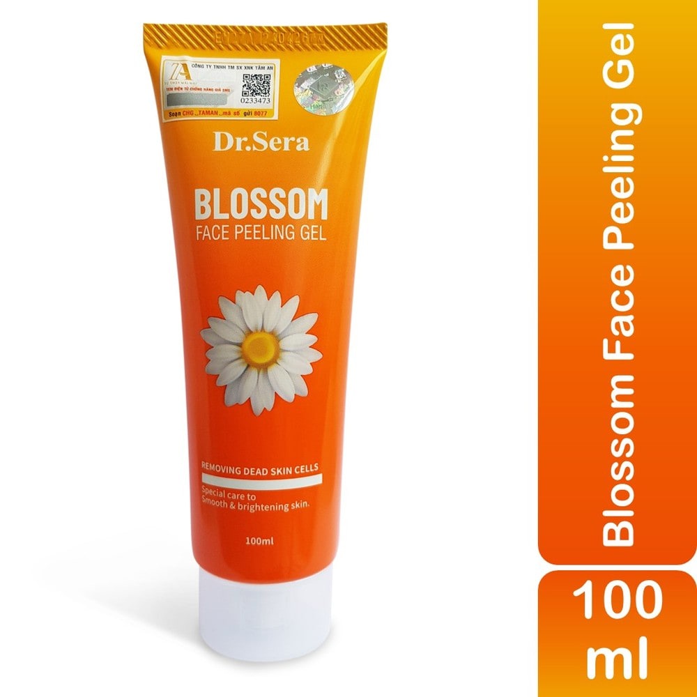 Gel Tẩy Tế Bào Dr.Sera Blossom Face Peeling Gel Giúp Trắng Sáng Chiết Xuất Hoa Cỏ 100ml