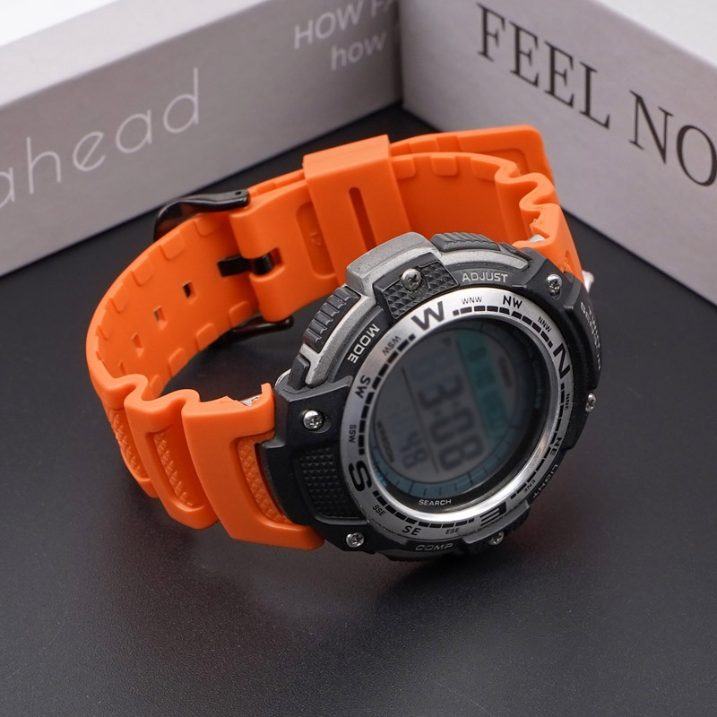 Dây Đeo Thay Thế Bằng TPU Chống Nước Có Khóa Inox Cho Casio SGW-100