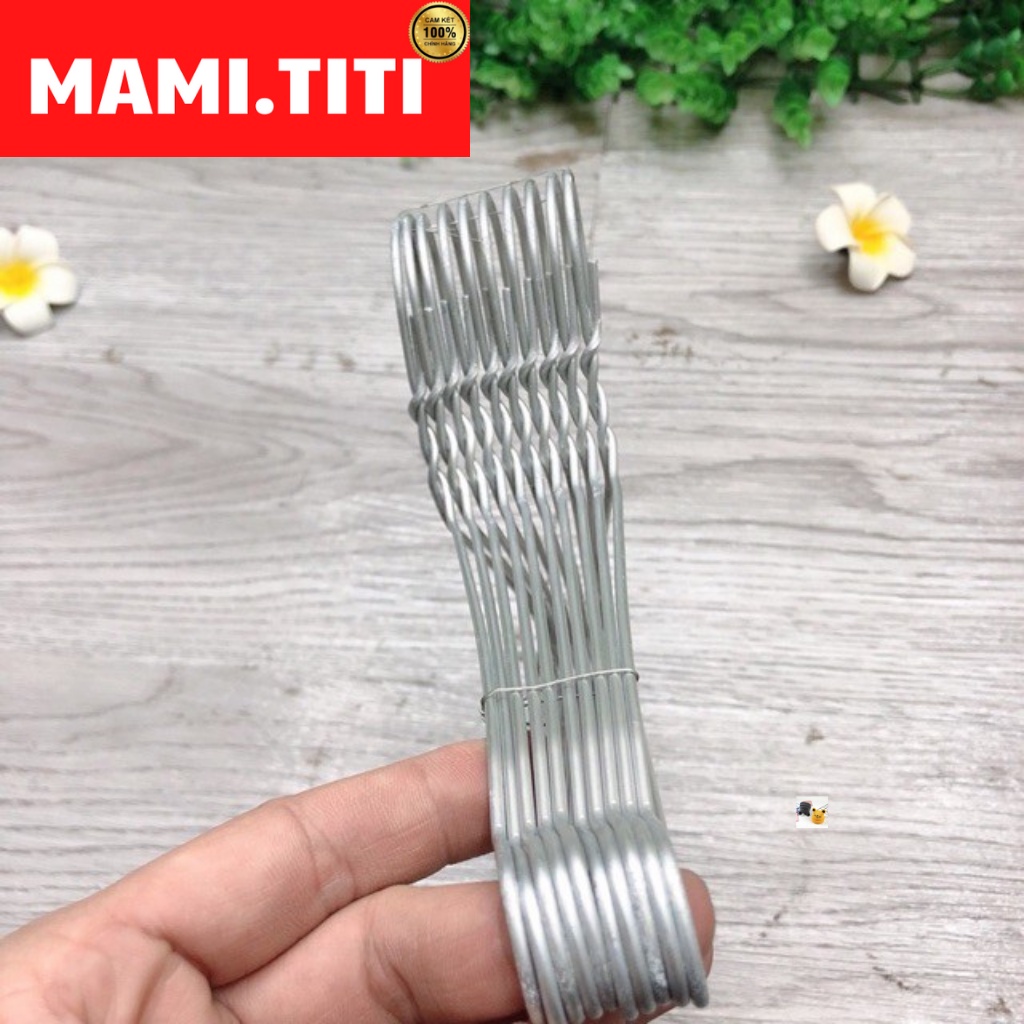 móc treo quần áo trẻ em, COMBO 10 MÓC NHÔM phơi đồ trẻ em MAMI.TITI