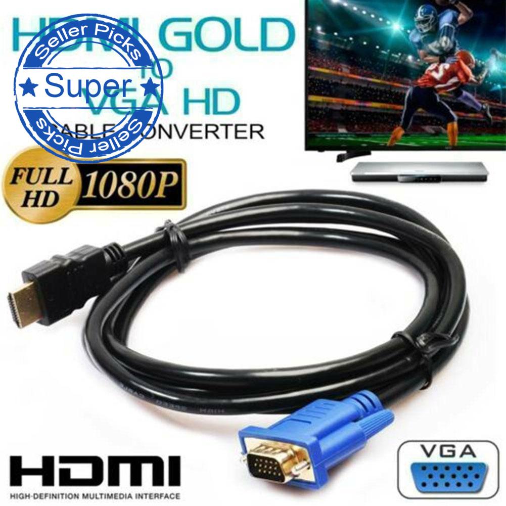 Dây Cáp Chuyển Đổi Hdmi Sang Vga Hdmi 1080P G9V4 Chất Lượng Cao