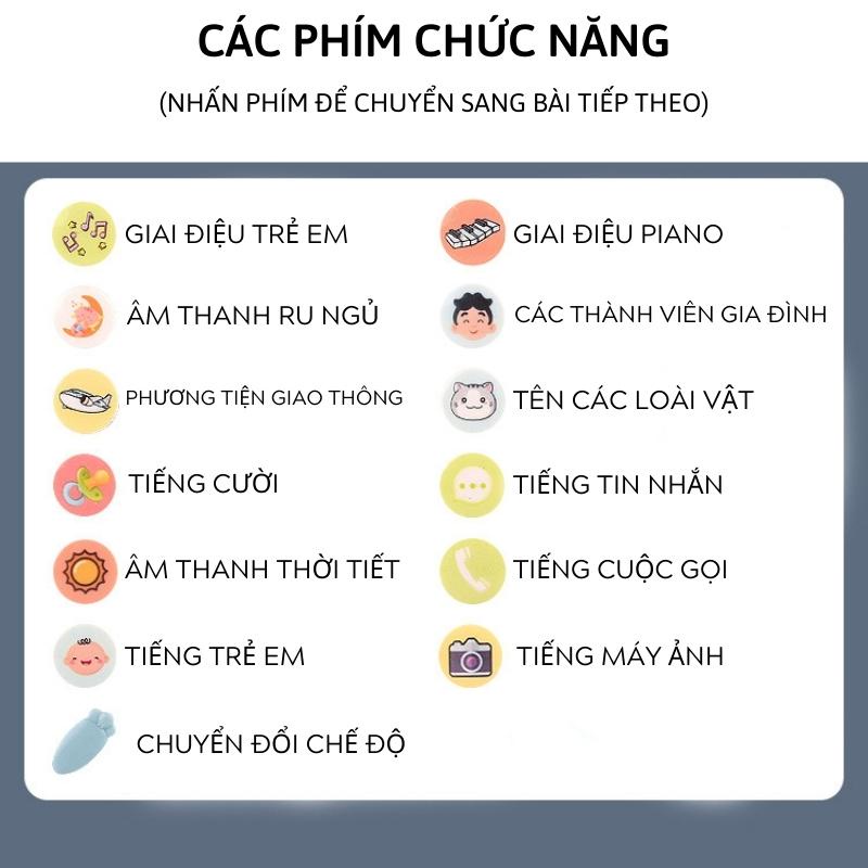 Điện Thoại Đồ Chơi Thông Minh Cho Bé – Điện Thoại Gặm Nướu Hình Cà Rốt Phát Nhạc – Tặng Pin