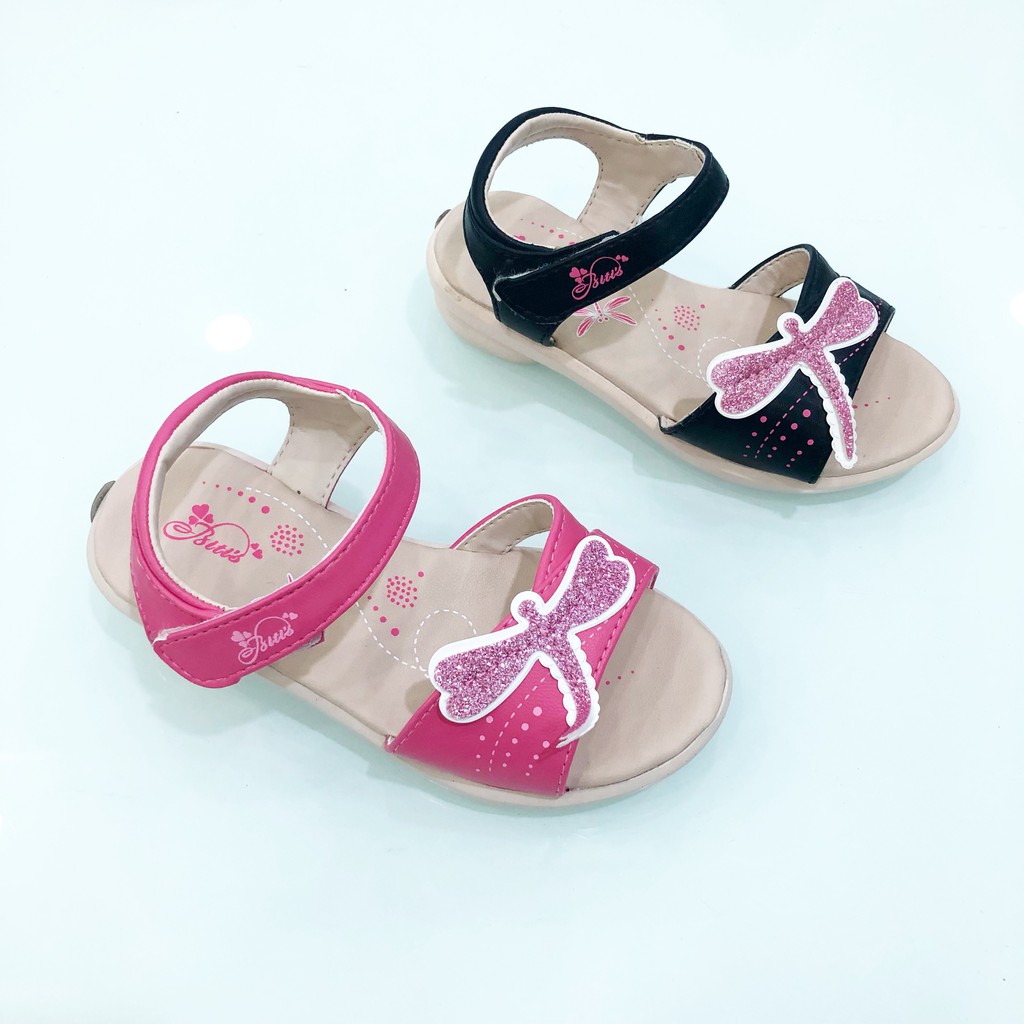 Sandal bé gái BlTIS 24-37 ❤️FREESHIP❤️  Giày quai hậu học sinh hình chuồn chuồn đế 3cm DPG000700