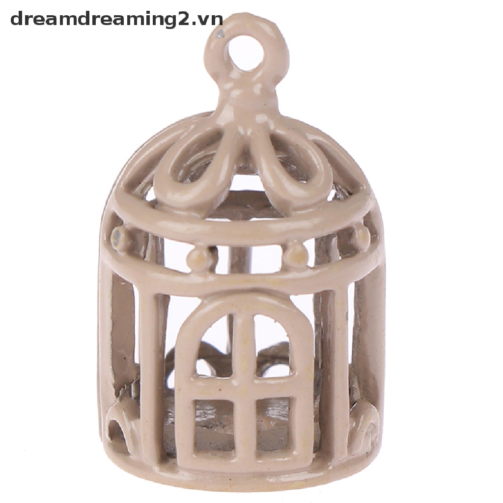 Lồng Chim Kim Loại Thu Nhỏ Tỉ Lệ 1: 12 Trang Trí Nhà Búp Bê