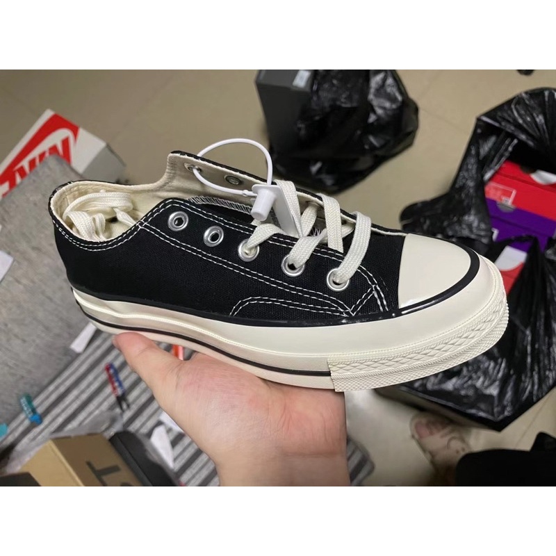 Giày Converse 1970s low black phối màu đen | Phiên bản cao cấp