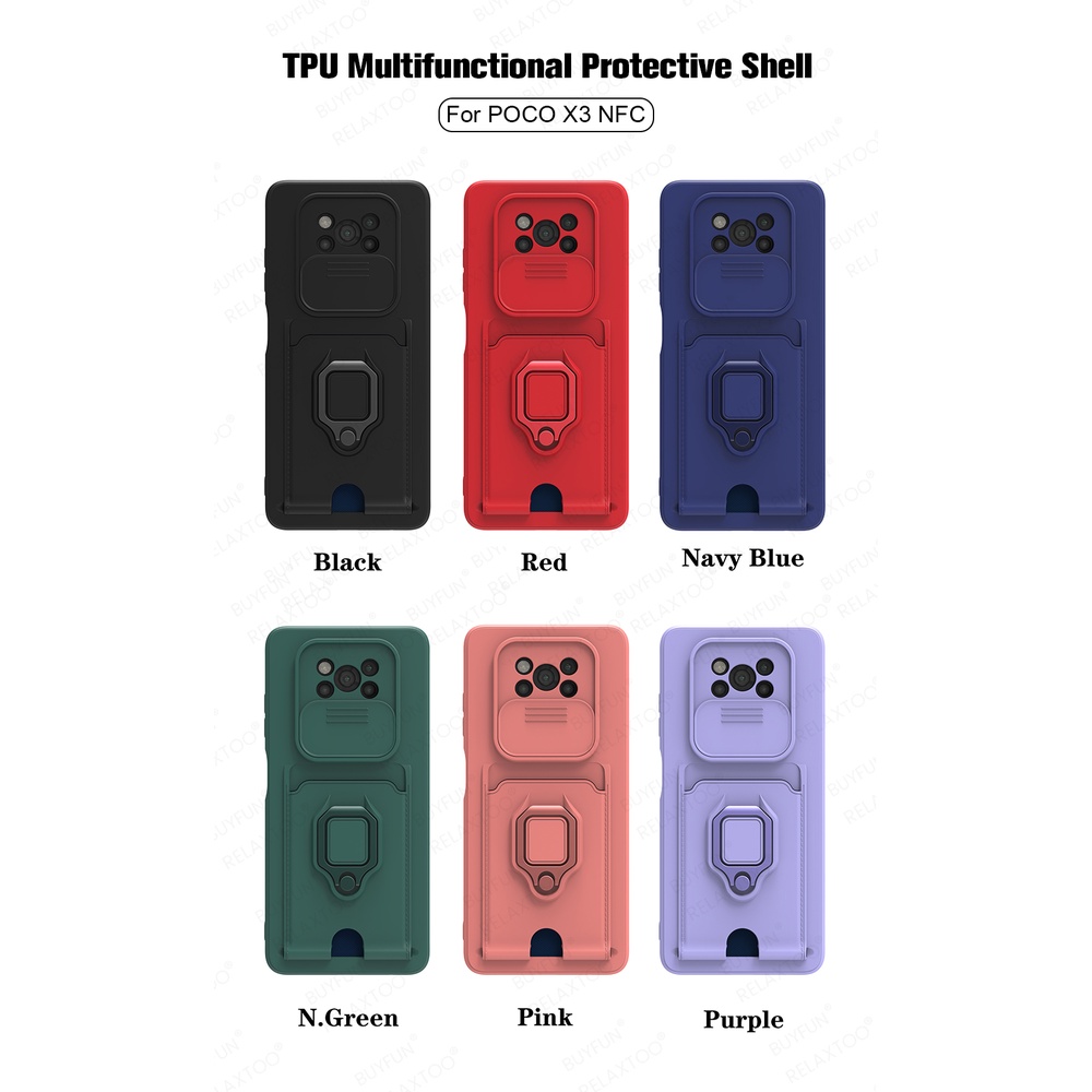Ốp Điện Thoại TPU Mềm Đa Năng Chống Sốc Cho Xiaomi Poco X3 Poco X3 Pro Poco Phone X3 nfc x3pro