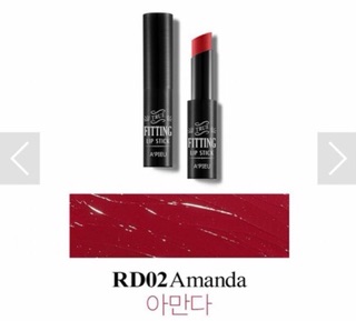 RD02- Son lì Apieu True Ditting Lipstick
