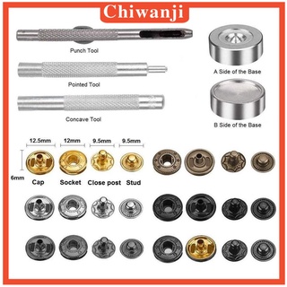 [Chiwanji] Snap Fastener Press Stud Snaps Button Tool