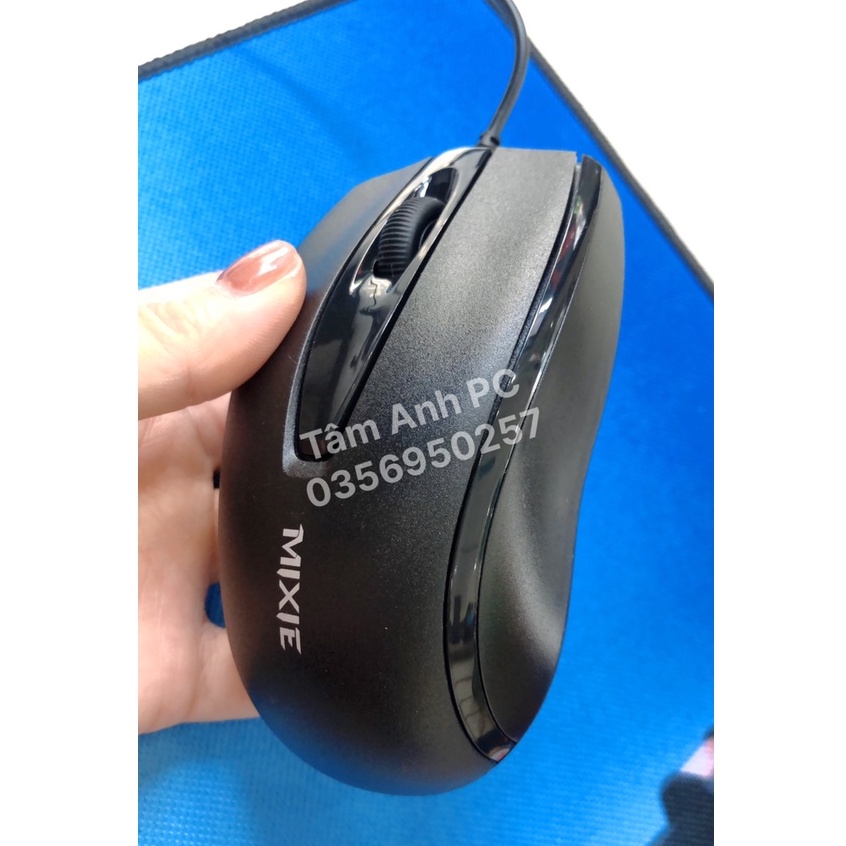 Chuột có dây Mixie M01 - M02 Hàng chính hãng , Bảo hành 12 tháng