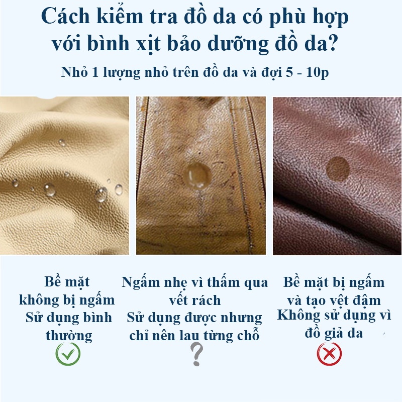 Chai xịt vệ sinh đồ da Yuhan ,tẩy sạch bảo dưỡng túi xách, ví, thắt lưng giày dép