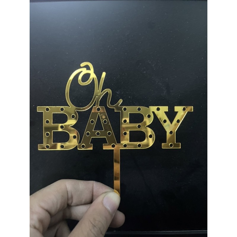 Combo 10 Cắm Mica Merry Christmas