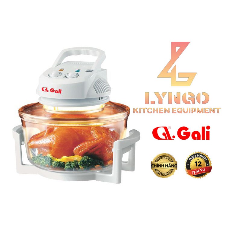Lò nướng thủy tinh GALI GL-1117A / Chất lượng hàng hóa nhập khẩu (Tem hợp quy CR) / BẢO HÀNH 12TH CHÍNH HÃNG