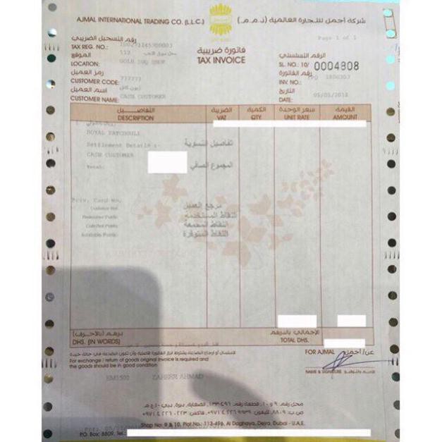 ⛷ Tinh Dầu Dubai Chính Hãng " VERSACE "  25ML ⛷