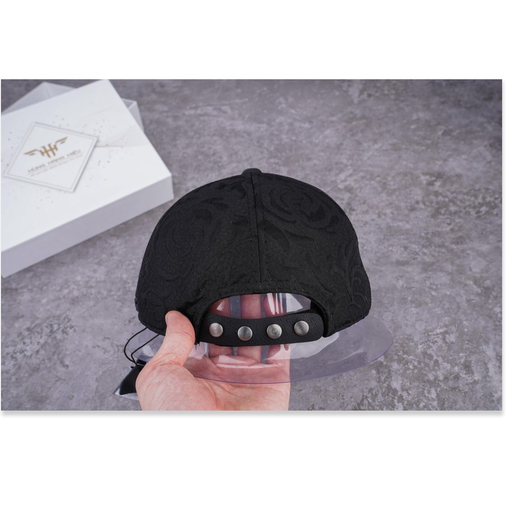 Nón Sơn Snapback - Nón Hiphop Nón Sơn - Nón Snapback Nón Sơn - Mũ snapback hiphop nam nữ NÓN SƠN chính hãng ĐEN