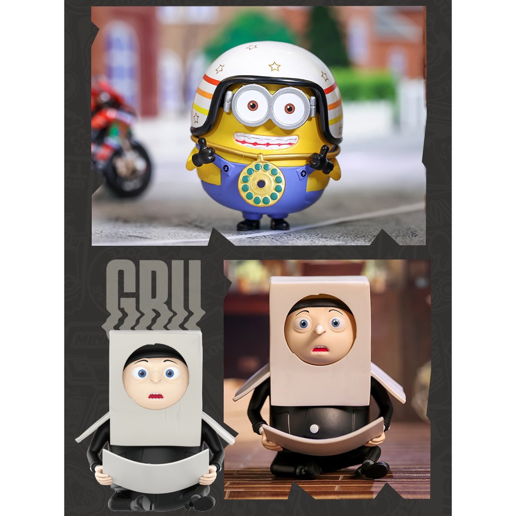 Mô Hình Nhân Vật Minions Mắt To 2 Series Dễ Thương