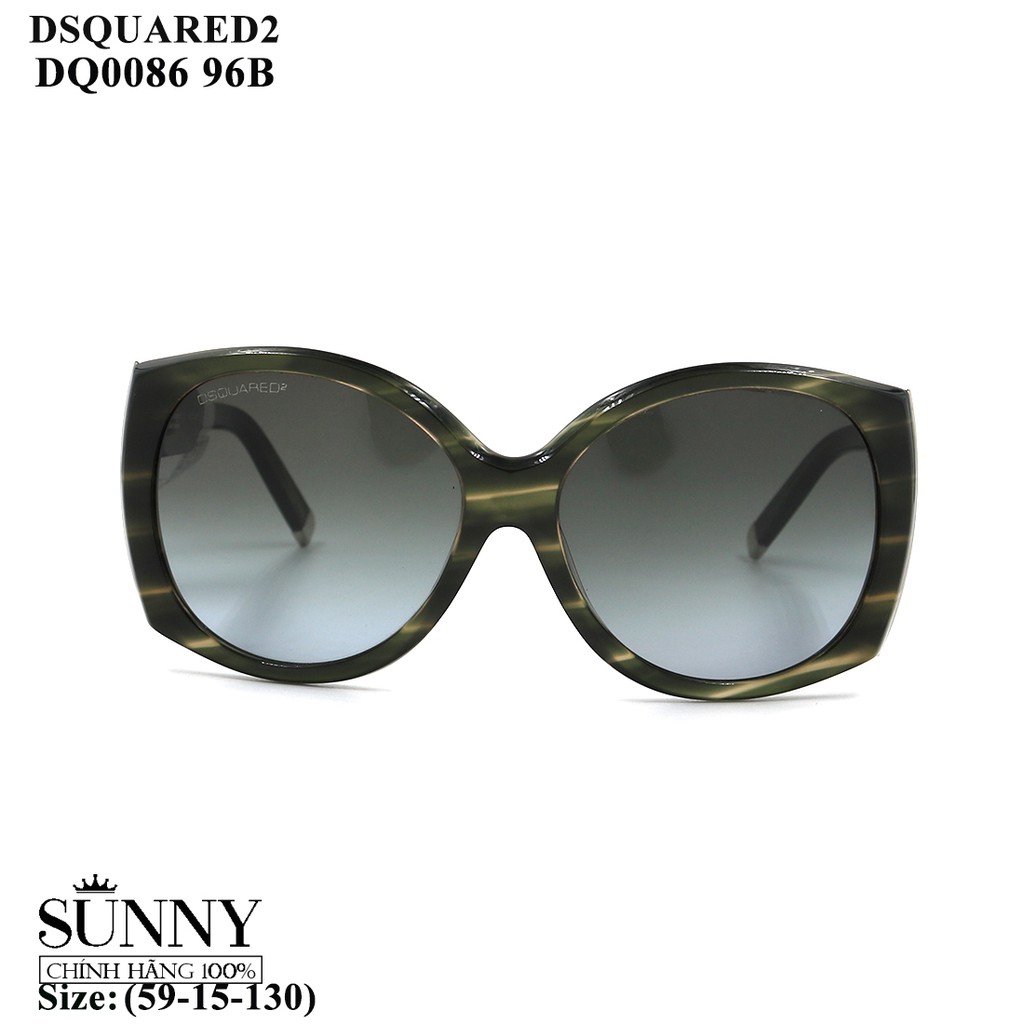 DQ0086 - kính mát Dsquared2 chính hãng từ Italia, sp kèm tem thẻ chống hàng giả do bộ công an cấp